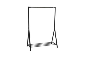 Wieszak na ubrania metalowy Brent Czarny 165 cm czarny 49170