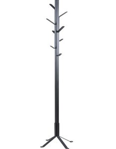 Wieszak na ubrania metalowy Vinson 181 cm czarny 49493 Wieszak na ubrania metalowy Vinson 181 cm czarny 49493