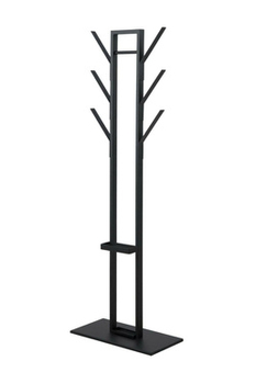 Wieszak na ubrania metalowy Vinson II 165 cm czarny 49495