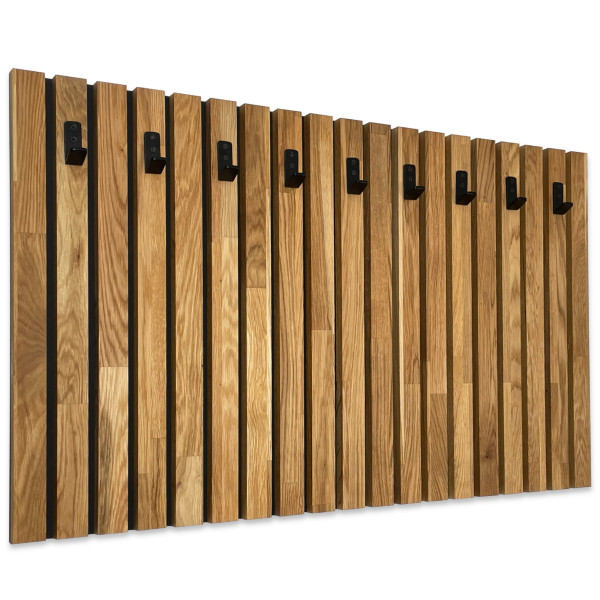 Wieszak na ubrania na ścianę Lamele 100cm 390099