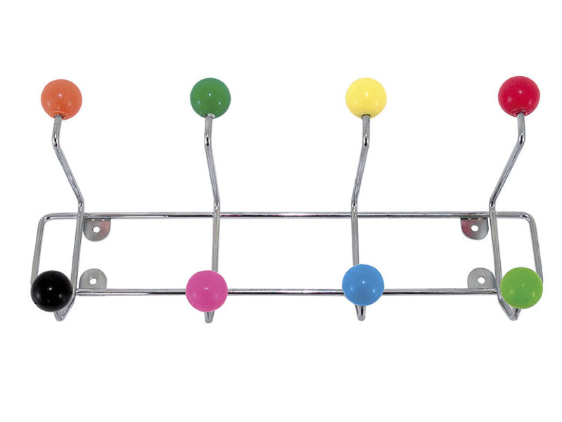 Wieszak na ubrania na ścianę SATURNUS COLORS, 34 cm 437444