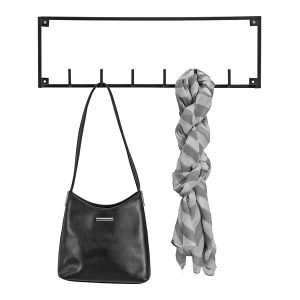 Wieszak ścienny Dora 50 cm czarny 714099 Wieszak ścienny Dora 50 cm czarny 714099