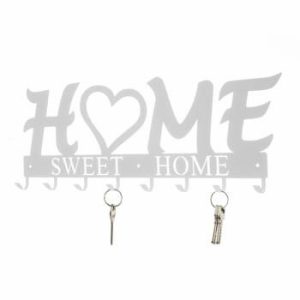 Wieszak ścienny Home Sweet Home biały 94686 Wieszak ścienny Home Sweet Home biały 94686