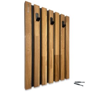 Wieszak ścienny na ubrania Lamele 40cm 390071