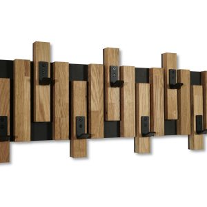 Wieszak ścienny na ubrania Lamele Mini 80cm 390088