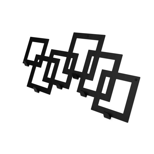 Wieszak ścienny „SQUARE” na klucze, ubrania, ozdobny WK_SQUARE_C 1szt 620153
