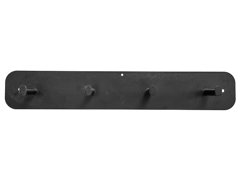 Wieszak ścienny Tim 60 cm czarny 714097