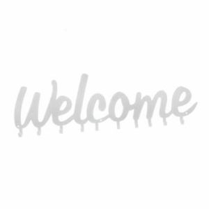 Wieszak ścienny Welcome biały 94691 Wieszak ścienny Welcome biały 94691