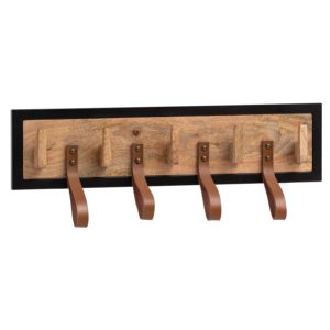 Wieszak ścienny wieszak z haczykiem 60x15x6 cm 152860 Wieszak ścienny wieszak z haczykiem 60x15x6 cm 152860
