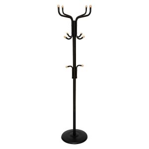 Wieszak Stojący Blackwood, Metalowy, Nowoczesny Design 766447 Wieszak Stojący Blackwood, Metalowy, Nowoczesny Design 766447