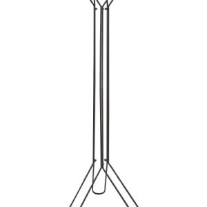 Wieszak stojący metalowy 162 cm czarny 452799 Wieszak stojący metalowy 162 cm czarny 452799