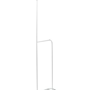 Wieszak stojący srebrny metalowy 171 cm 784780 Wieszak stojący srebrny metalowy 171 cm 784780