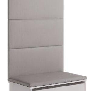 Wieszak, Szafka na buty z siedziskiem, panele tapicerowane 275084