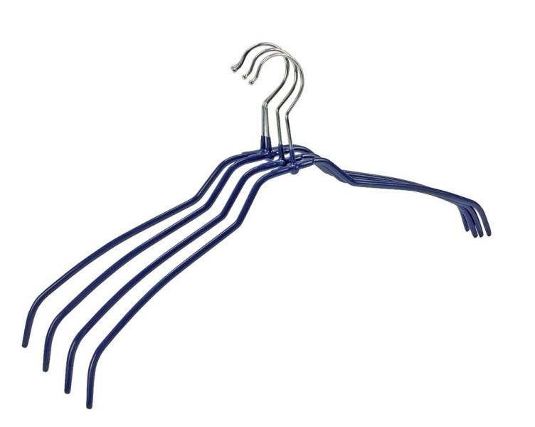 Wieszaki na ubrania SLIM - 4 sztuki w komplecie, WENKO 87245