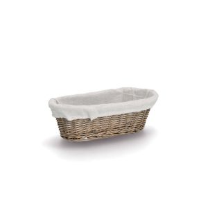 Wiklinowy koszyk na chleb, 33 x 14 x 10 cm 209732