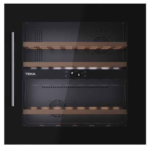 Winiarka TEKA RVI 20041 GBK czarne szkło, inox, compact 965733