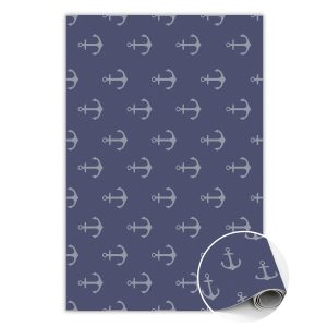 Winylowy dywan do domu Kotwice 60 x 90 cm 450933 Winylowy dywan do domu Kotwice 60 x 90 cm 450933