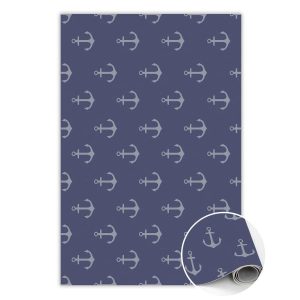 Winylowy dywan do domu Kotwice 80 x 120 cm 450719 Winylowy dywan do domu Kotwice 80 x 120 cm 450719