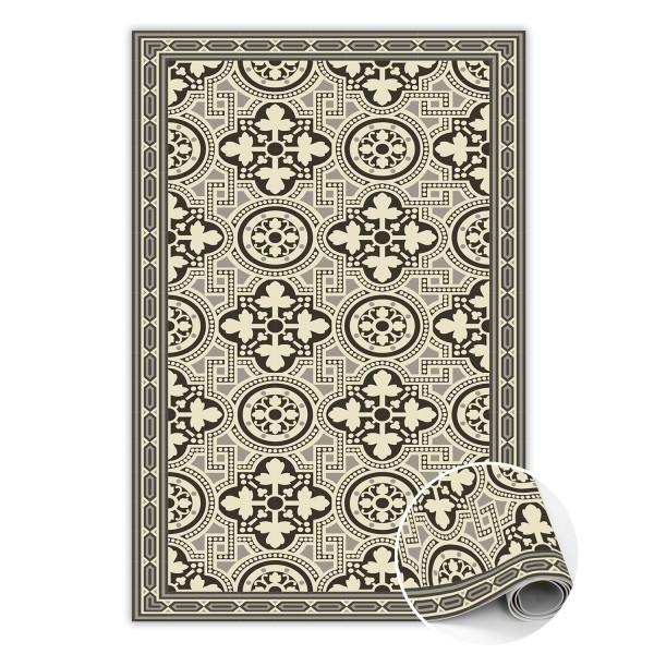 Winylowy dywan do domu Perskie ornamenty 80 x 120 cm 457079