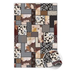 Winylowy dywan do domu Tekstura marmur 100 x 150 cm 459504 Winylowy dywan do domu Tekstura marmur 100 x 150 cm 459504