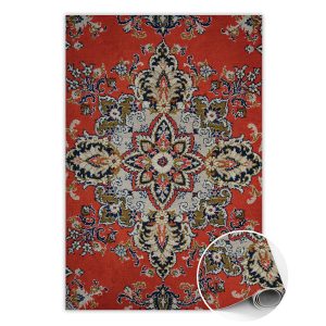 Winylowy dywan Retro wschodni styl 60 x 90 cm 377499 Winylowy dywan Retro wschodni styl 60 x 90 cm 377499