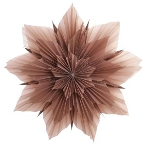 Wisząca dekoracja lampka świąteczna śnieżynka gwiazda różowa 881572 Wisząca dekoracja lampka świąteczna śnieżynka gwiazda różowa 881572