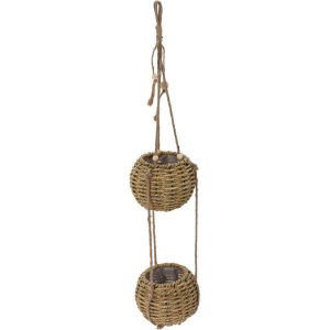 Wisząca doniczka na dwa kwiaty, 72 cm 229264 Wisząca doniczka na dwa kwiaty, 72 cm 229264