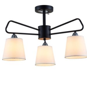 Wisząca MORLEY lampa 3 czarny 100521 Wisząca MORLEY lampa 3 czarny 100521