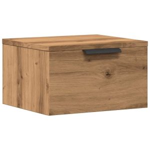 Wisząca szafka nocna, dąb artisan, 34x30x20 cm 741846 Wisząca szafka nocna, dąb artisan, 34x30x20 cm 741846