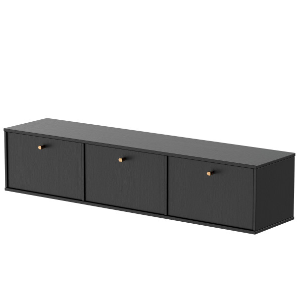 Wisząca szafka RTV FLOW 180 cm z trzema schowkami 1032134