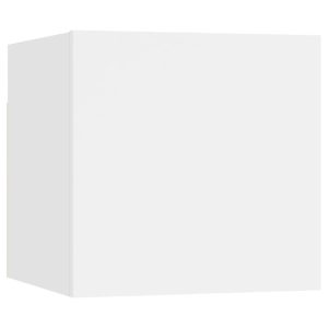 Wisząca szafka telewizyjna biała 30.5x30x30 cm 764557 Wisząca szafka telewizyjna biała 30.5x30x30 cm 764557