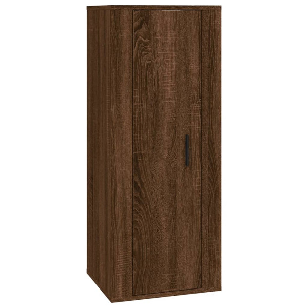 Wisząca szafka telewizyjna brązowy dąb 40x34.5x100 cm 867381