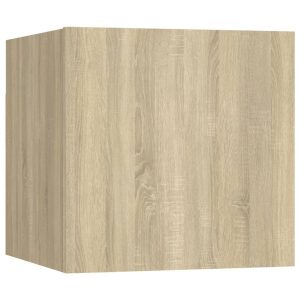 Wisząca szafka telewizyjna dąb sonoma 30.5x30x30 cm 764555 Wisząca szafka telewizyjna dąb sonoma 30.5x30x30 cm 764555