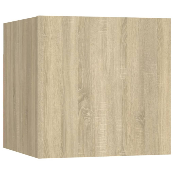 Wisząca szafka telewizyjna dąb sonoma 30.5x30x30 cm 764555