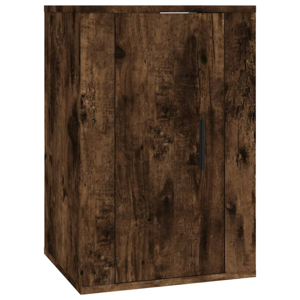 Wisząca szafka telewizyjna przydymiony dąb 40x34.5x60 cm 867305