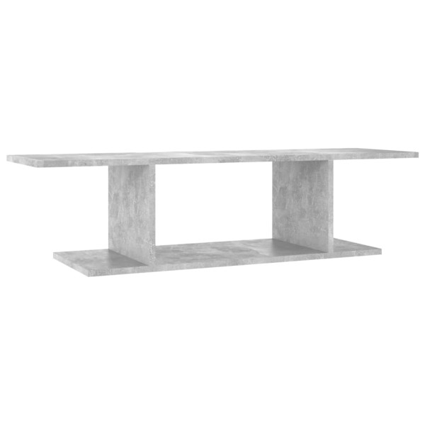 Wisząca szafka telewizyjna szarość betonu 103x30x26.5 cm 868233