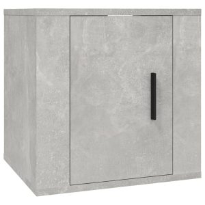 Wisząca szafka telewizyjna szarość betonu 40×34.5×40 cm 867314 Wisząca szafka telewizyjna szarość betonu 40×34.5×40 cm 867314