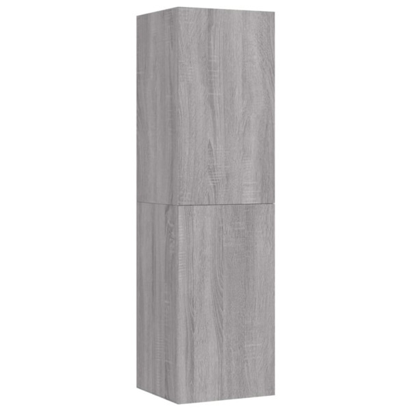 Wisząca szafka telewizyjna szary dąb sonoma 30.5x30x110 cm 867297