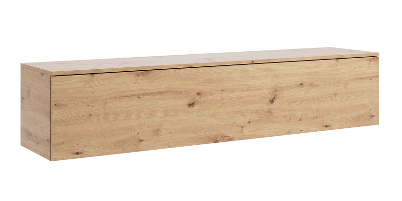 Wisząca szafka TV 175 cm dąb artisan 863584