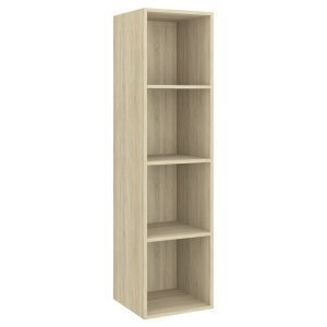 Wisząca szafka TV dąb sonoma 37x37x142.5 cm 763358 Wisząca szafka TV dąb sonoma 37x37x142.5 cm 763358