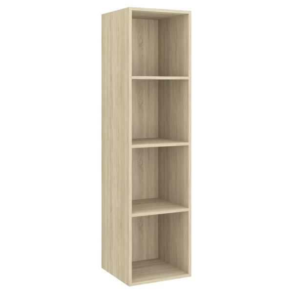 Wisząca szafka TV dąb sonoma 37x37x142.5 cm 763358