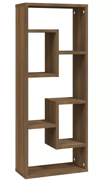 Wiszący lub stojący regał z otwartymi półkami dąb - Xynix 643677