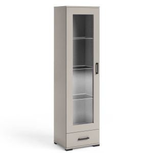 Witryna 50 cm z szufladą do salonu FIORA kaszmir 995240 Witryna 50 cm z szufladą do salonu FIORA kaszmir 995240
