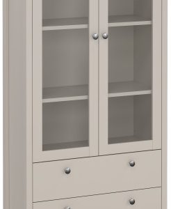 Witryna 78 cm z szufladami i 2 drzwiami MADIO 1080076 Witryna 78 cm z szufladami i 2 drzwiami MADIO 1080076