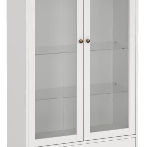 Witryna 96 cm przeszklona z 2 drzwiami i 2 szufladami PRADO 1080077 Witryna 96 cm przeszklona z 2 drzwiami i 2 szufladami PRADO 1080077