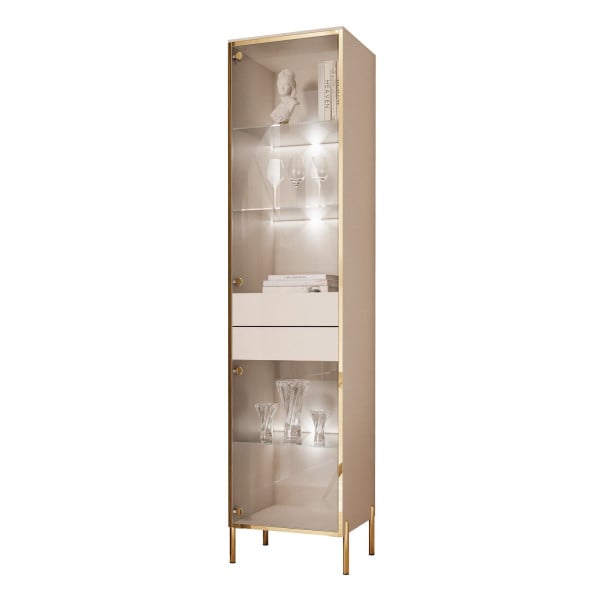 Witryna AURORA kaszmir stojąca+led 353071