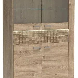 Witryna dwudrzwiowa dąb ribbeck – Sarvro 692150 Witryna dwudrzwiowa dąb ribbeck – Sarvro 692150