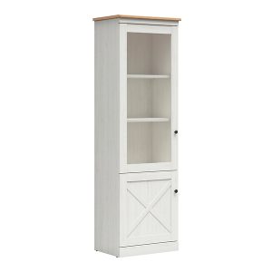Witryna Frija 63 cm z 2 drzwiami sosna andersen biała 801192 Witryna Frija 63 cm z 2 drzwiami sosna andersen biała 801192