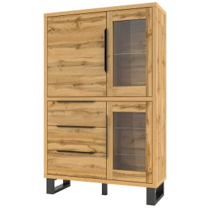 Witryna HOLLI HL12 dąb wotan 312003 Witryna HOLLI HL12 dąb wotan 312003