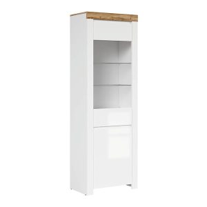 Witryna Holten 68 cm z 2 drzwiami biały połysk 37107 Witryna Holten 68 cm z 2 drzwiami biały połysk 37107
